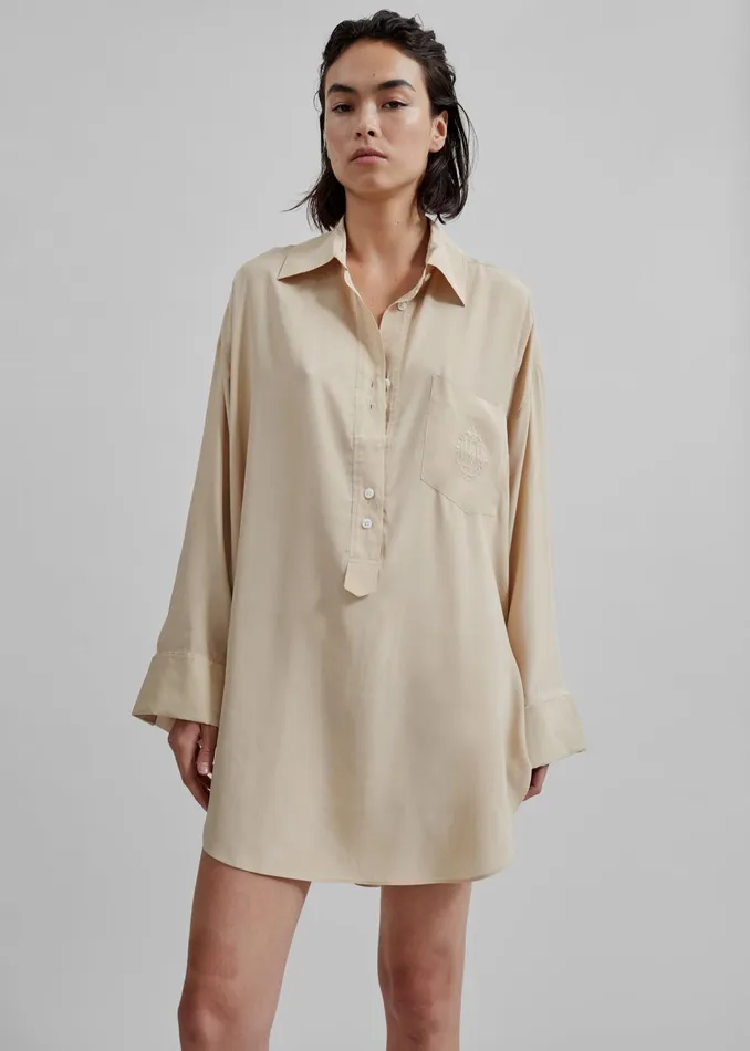 The Frankie Shop Tops By Malene Birger Maye Blouse 8211 Nomad 8211 Women