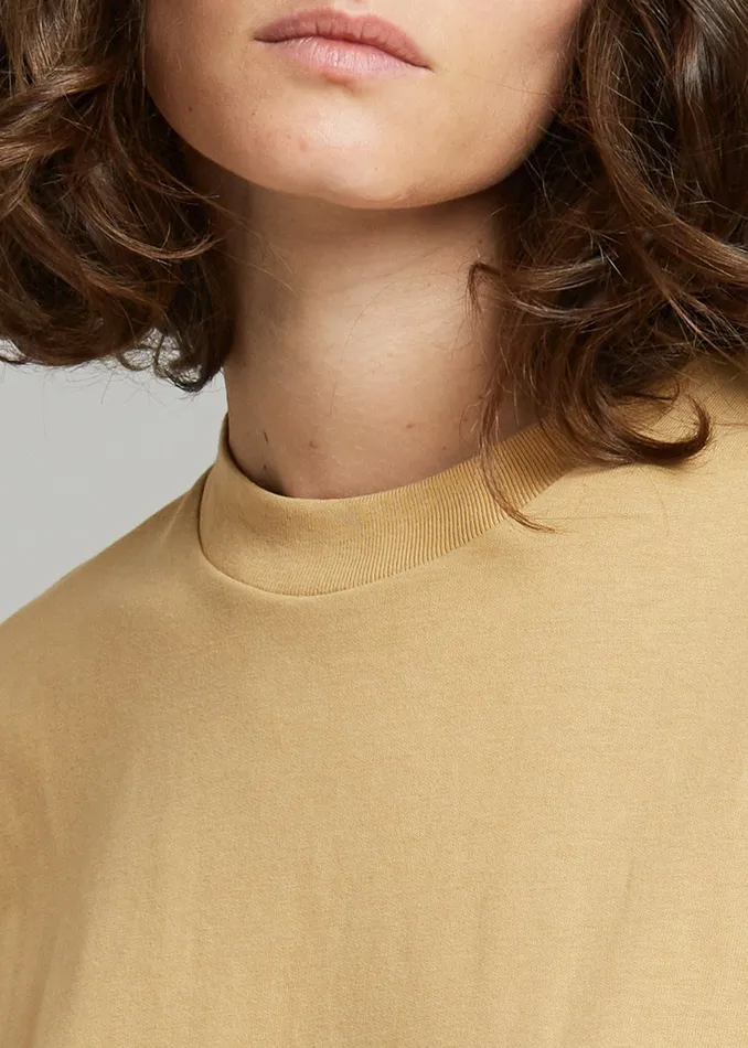 The Frankie Shop Tops Evora Tee 8211 Sahara 8211 MenWomen