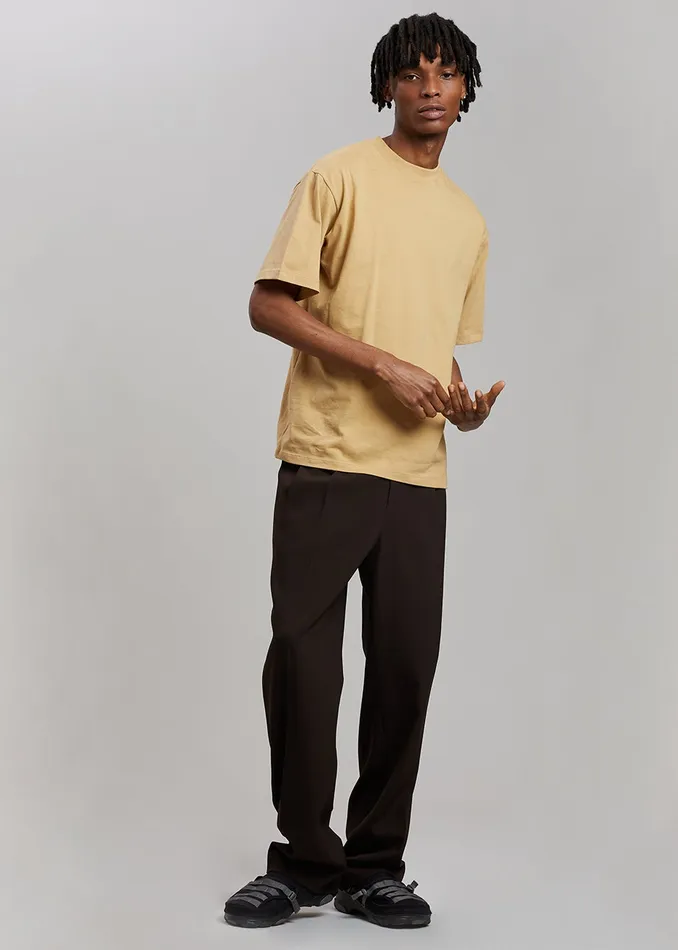 The Frankie Shop Tops Evora Tee 8211 Sahara 8211 MenWomen