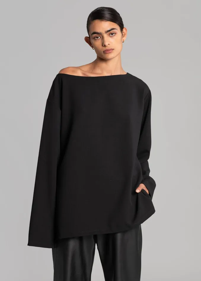 The Frankie Shop Tops Malvo Top 8211 Black 8211 Women
