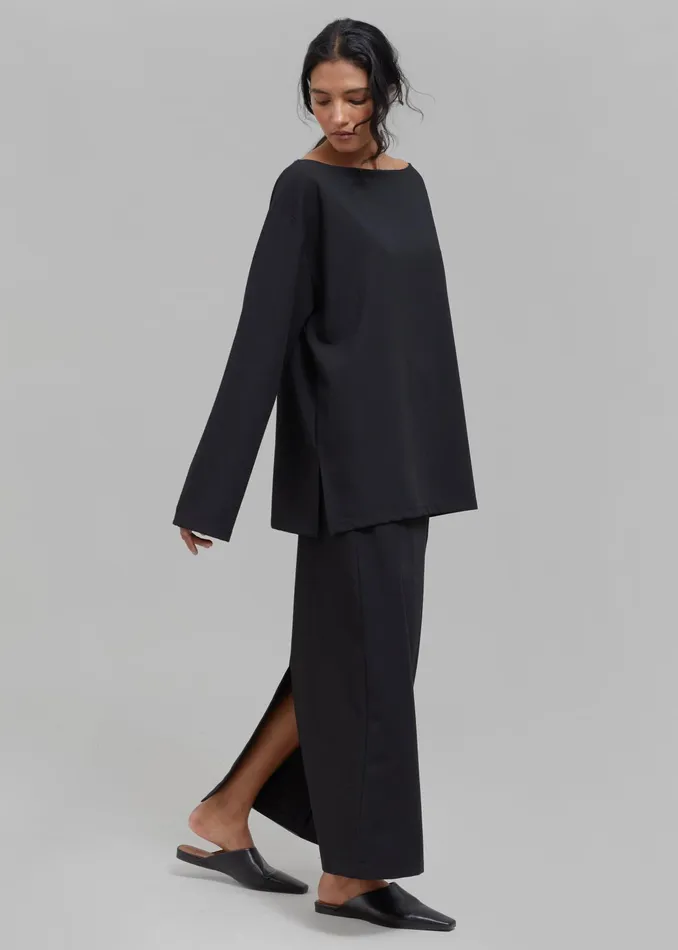 The Frankie Shop Tops Malvo Top 8211 Black 8211 Women