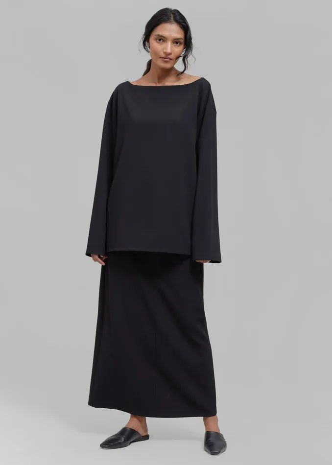 The Frankie Shop Tops Malvo Top 8211 Black 8211 Women