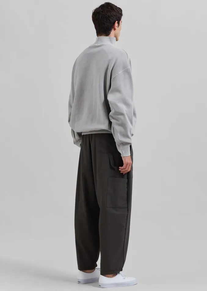The Frankie Shop Tops Micah Sweatshirt 8211 Light Grey 8211 Men