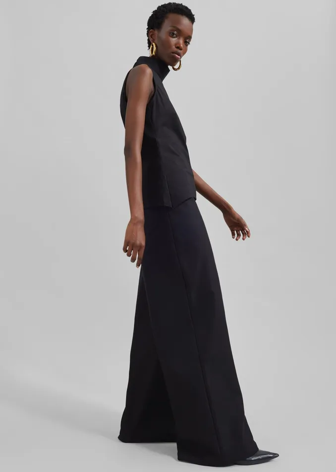 The Frankie Shop Tops Remain Sleeveless Top 8211 Black 8211 Women