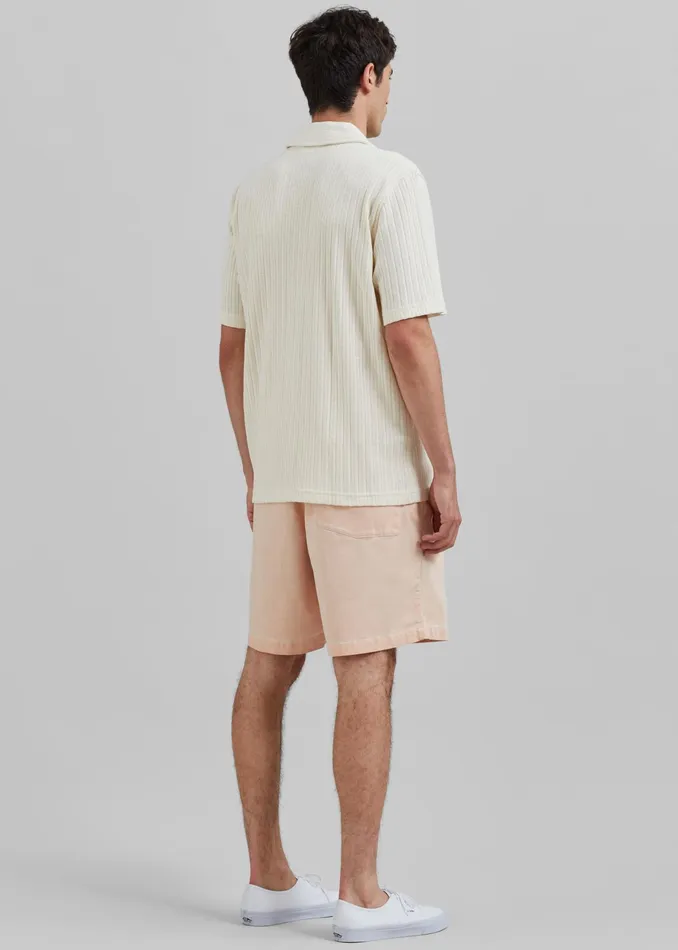 The Frankie Shop Tops Samse Samse Sakvistbro Shirt 8211 Cream 8211 Men