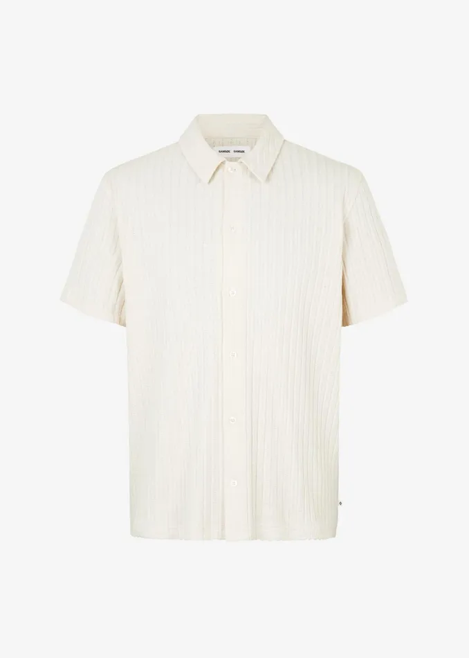 The Frankie Shop Tops Samse Samse Sakvistbro Shirt 8211 Cream 8211 Men