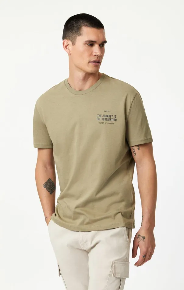 The Journey Print TShirt In Mermaid Men Mavi Jeans TShirts The Journey Print TShirt In Mermaid Men Mavi Jeans TShirts