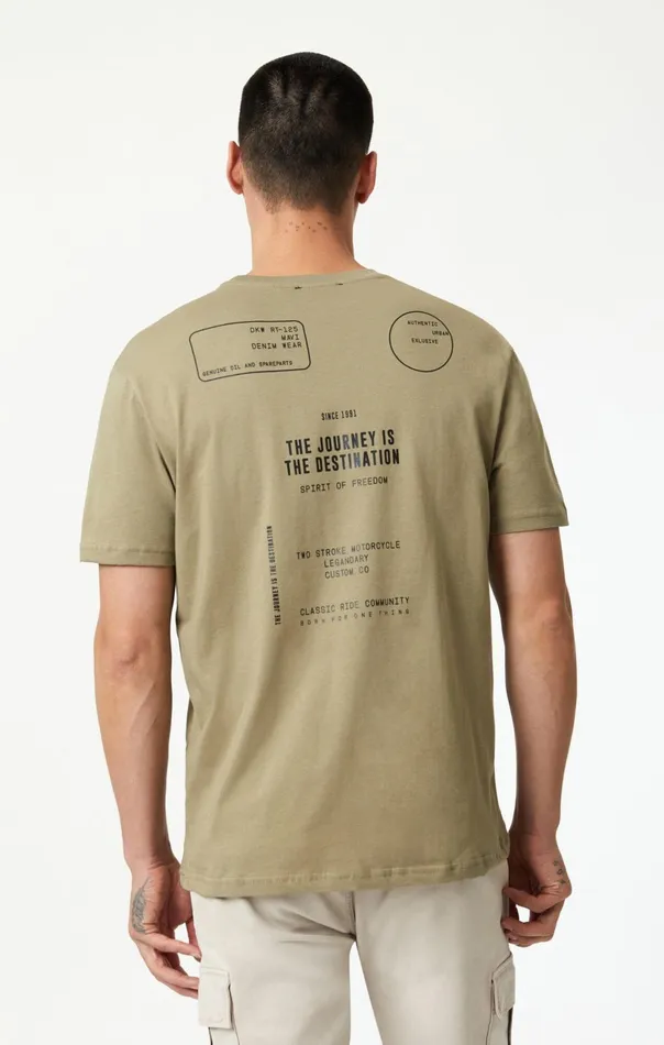 The Journey Print TShirt In Mermaid Men Mavi Jeans TShirts The Journey Print TShirt In Mermaid Men Mavi Jeans TShirts
