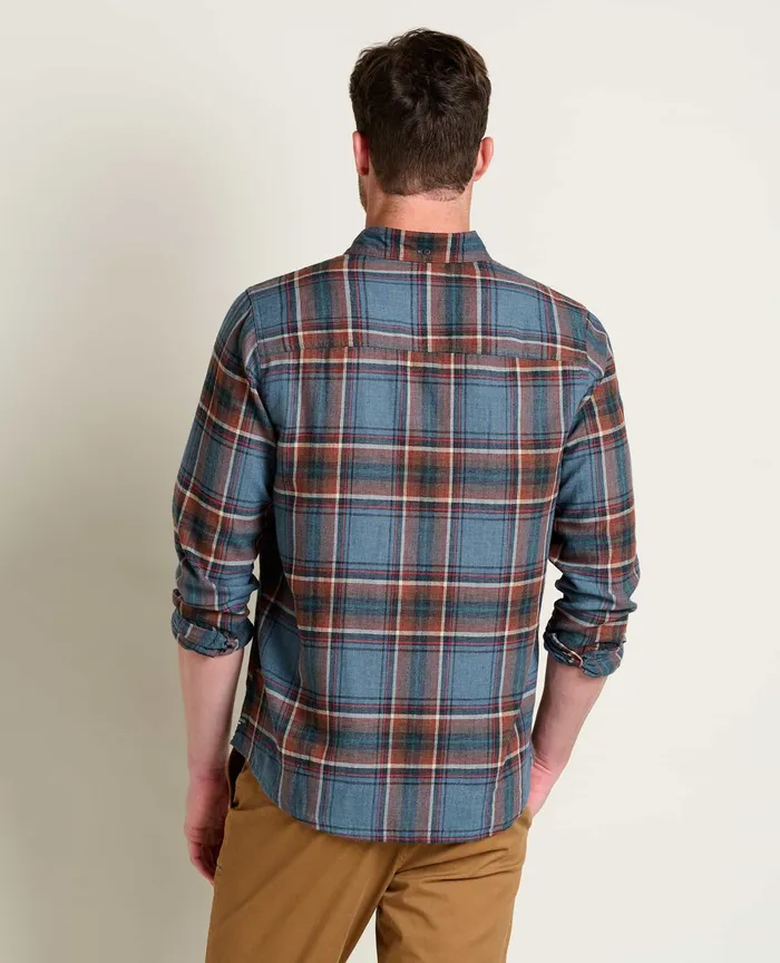 ToadandCo Shirts Men8217s Airsmyth Long Sleeve Shirt North Shore Windowpane