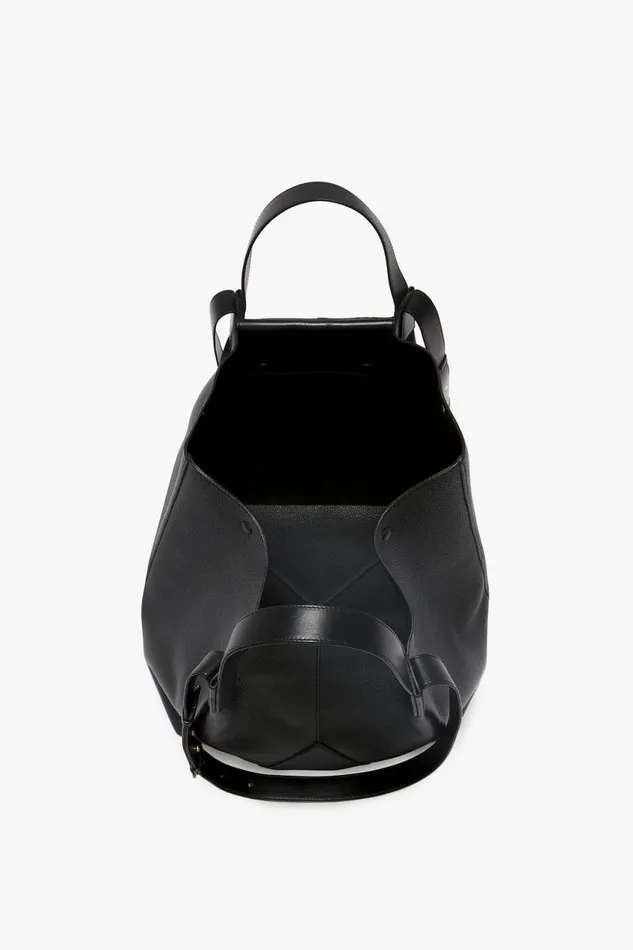 Tote Bags Women Victoria Beckham W11 Jumbo Tote In Black Leather Tote Bags Women Victoria Beckham W11 Jumbo Tote In Black Leather