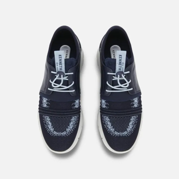 Trent Flex Knit Jogger Blue Men Kenneth Cole Sneakers
