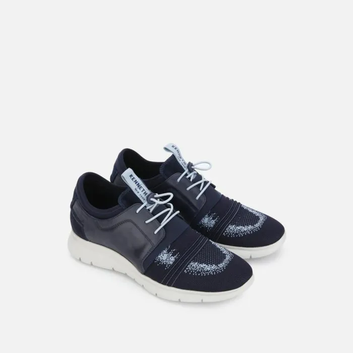 Trent Flex Knit Jogger Blue Men Kenneth Cole Sneakers