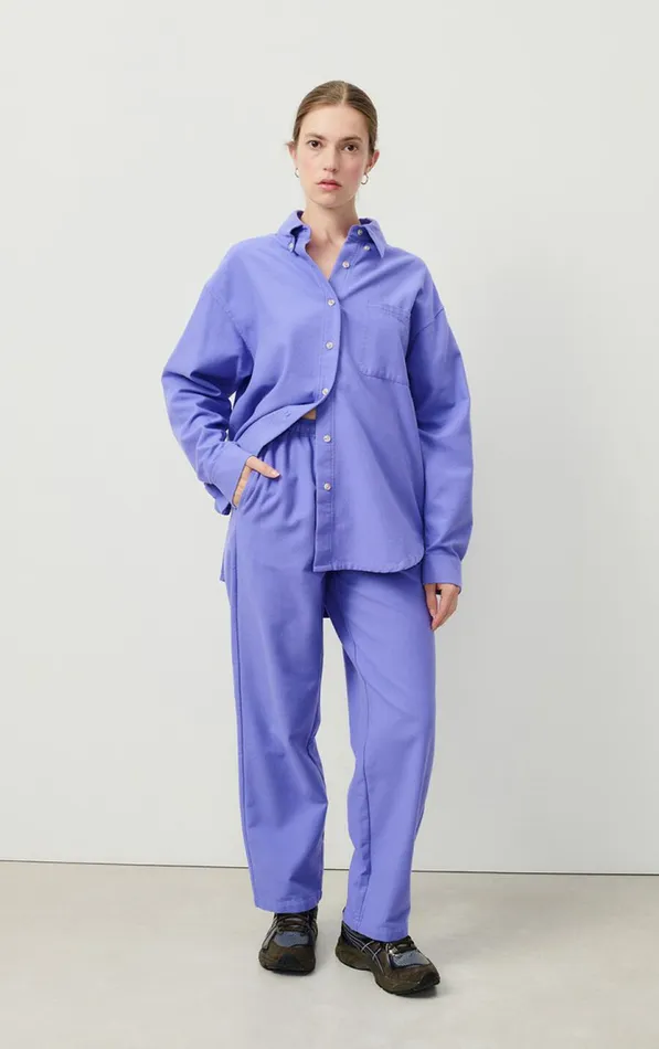 Trousers Dakota Provence Melange Women American Vintage Trousers Trousers Dakota Provence Melange Women American Vintage Trousers