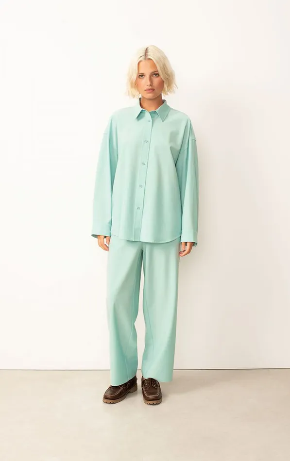 Trousers Doacity Celadon Women American Vintage Trousers Trousers Doacity Celadon Women American Vintage Trousers