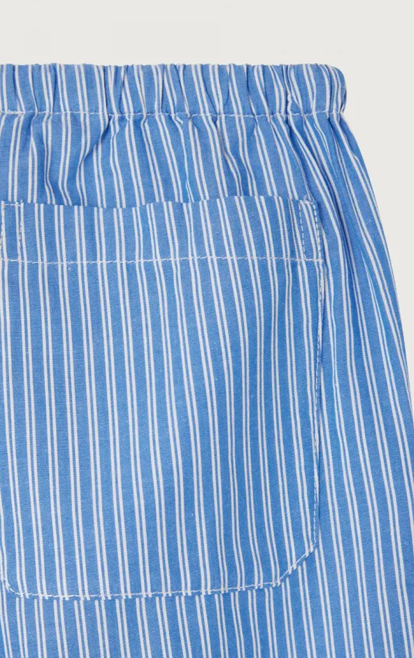 Trousers Zatybay Aqua Stripes Kids American Vintage Trousers and Shorts Trousers Zatybay Aqua Stripes Kids American Vintage Trousers and Shorts