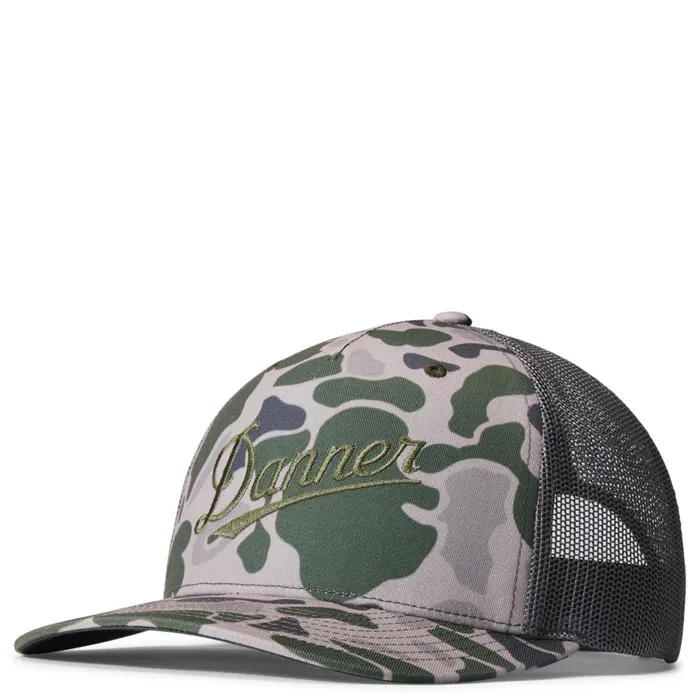 Trucker Cap Green Duck Camo Men Danner Hats