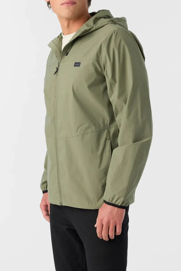TRVLR STRETCH JACKET Deep Lichen Green Men O039NEILL Featured