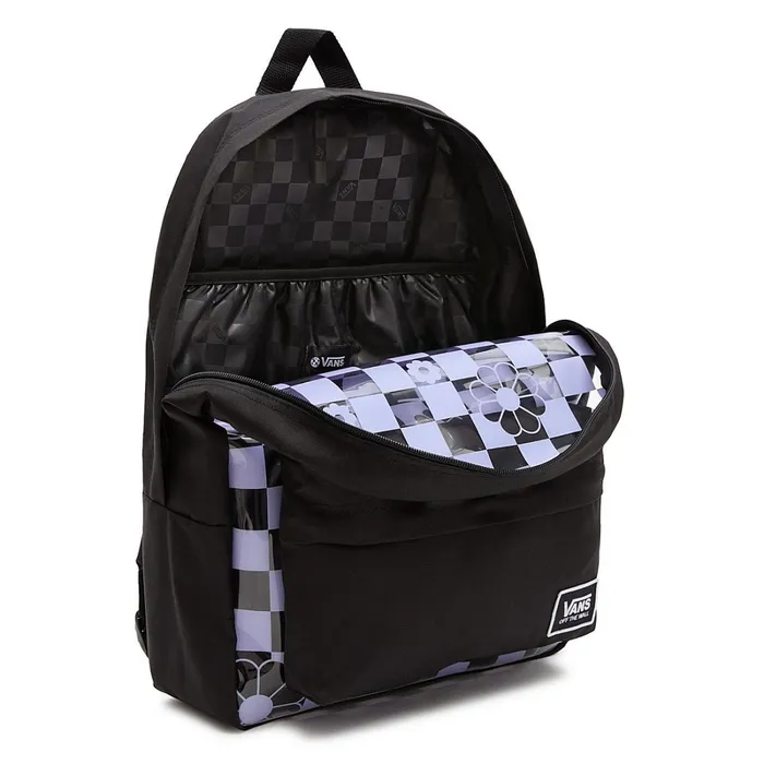 Vans Bags and Backpacks Men See Thru Realm Backpack Purple
