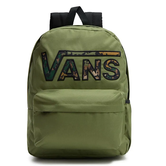 Vans Bags and Backpacks Women Realm Flying V Backpack Green