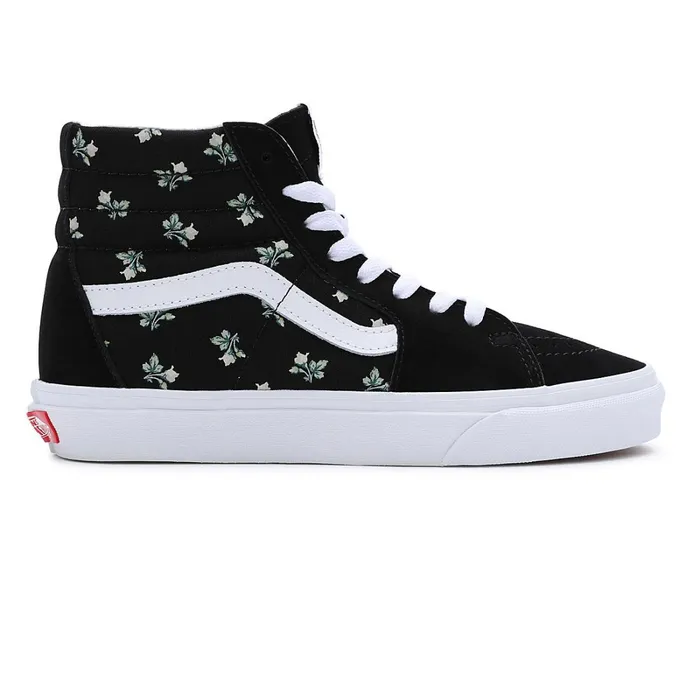 Vans Classics Men Floral Sk8Hi Shoes Black