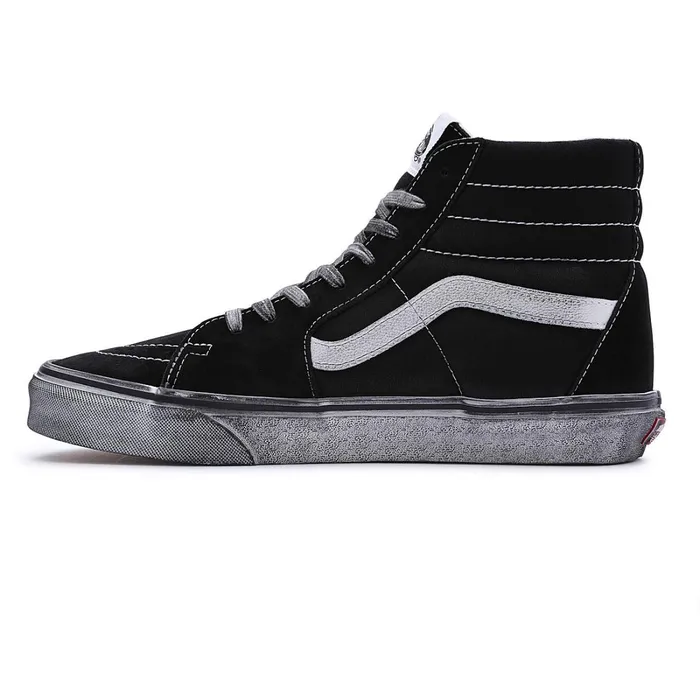 Vans Classics Men Stressed Sk8Hi Shoes Black
