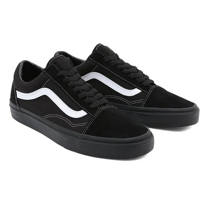 Vans Classics Men SuedeCanvas Old Skool Shoes Black