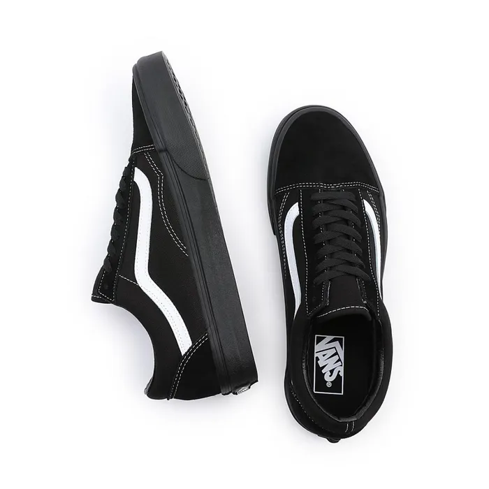 Vans Classics Men SuedeCanvas Old Skool Shoes Black