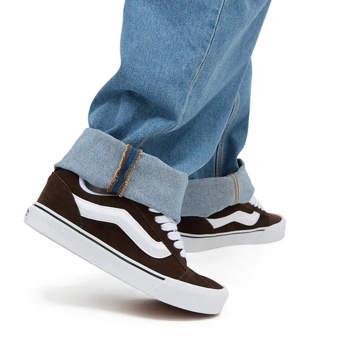 Vans Classics Women Knu Skool Shoes Brown