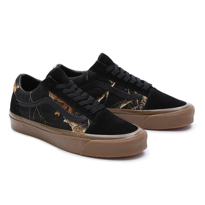 Vans Classics Women Realtree Old Skool 36 DX Shoes Black