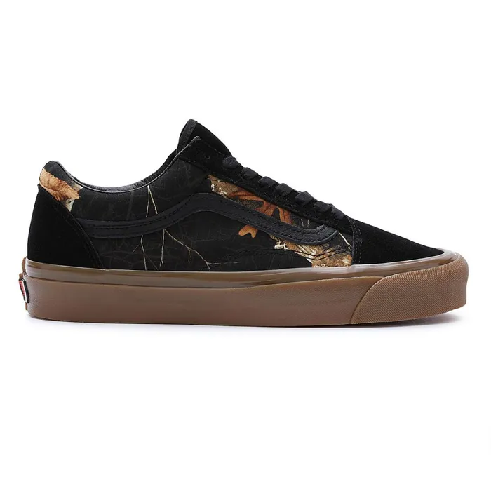 Vans Classics Women Realtree Old Skool 36 DX Shoes Black