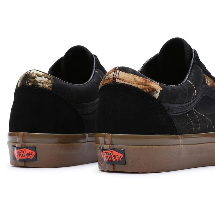 Vans Classics Women Realtree Old Skool 36 DX Shoes Black
