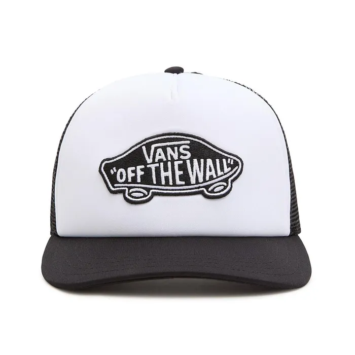 Vans Hats and Beanies Women Classic Patch Curved Bill Trucker Hat Black