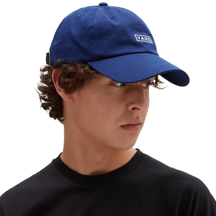 Vans Hats and Beanies Women Curved Bill Jockey Hat Blue