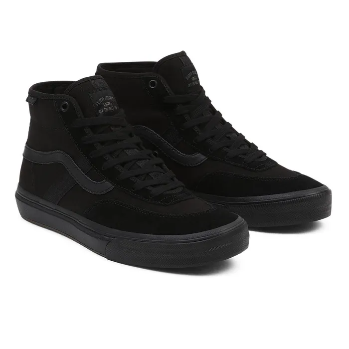 Vans HiTop Shoes Men Crockett High Shoes Black