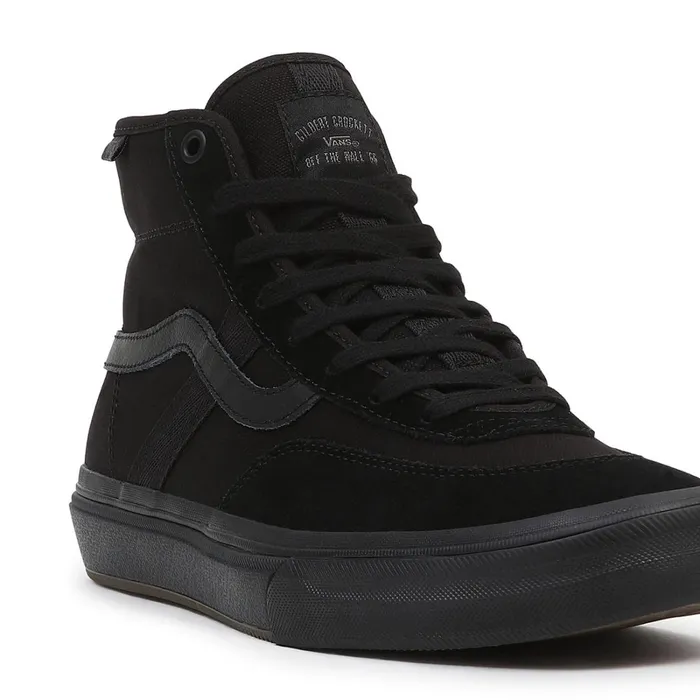 Vans HiTop Shoes Men Crockett High Shoes Black