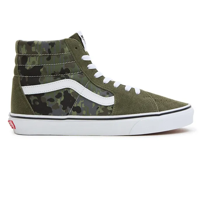 Vans HiTop Shoes Men Sk8Hi Shoes Green Grey