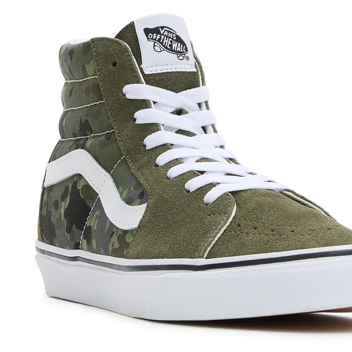 Vans HiTop Shoes Men Sk8Hi Shoes Green Grey