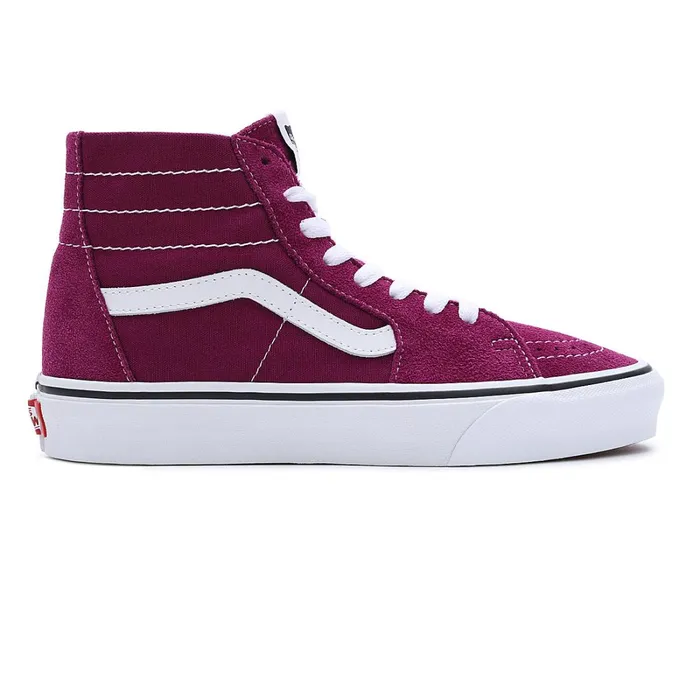 Vans HiTop Shoes Women Color Theory Sk8Hi Tapered Shoes Purple