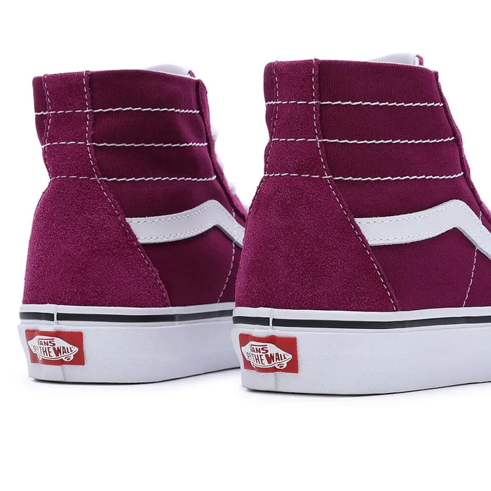 Vans HiTop Shoes Women Color Theory Sk8Hi Tapered Shoes Purple