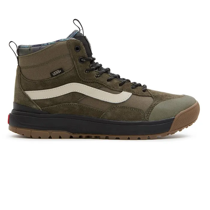 Vans HiTop Shoes Women Rain Camo UltraRange EXO Hi MTE1 Shoes Green