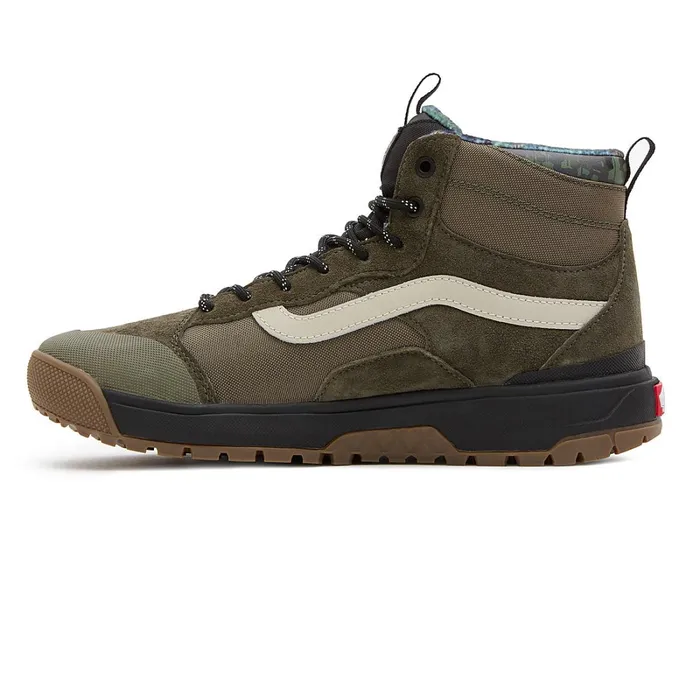 Vans HiTop Shoes Women Rain Camo UltraRange EXO Hi MTE1 Shoes Green