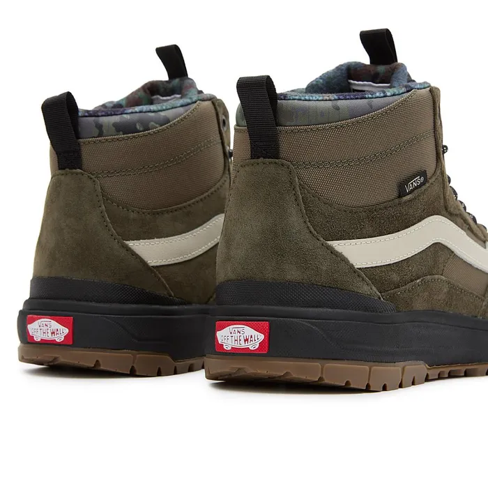 Vans HiTop Shoes Women Rain Camo UltraRange EXO Hi MTE1 Shoes Green