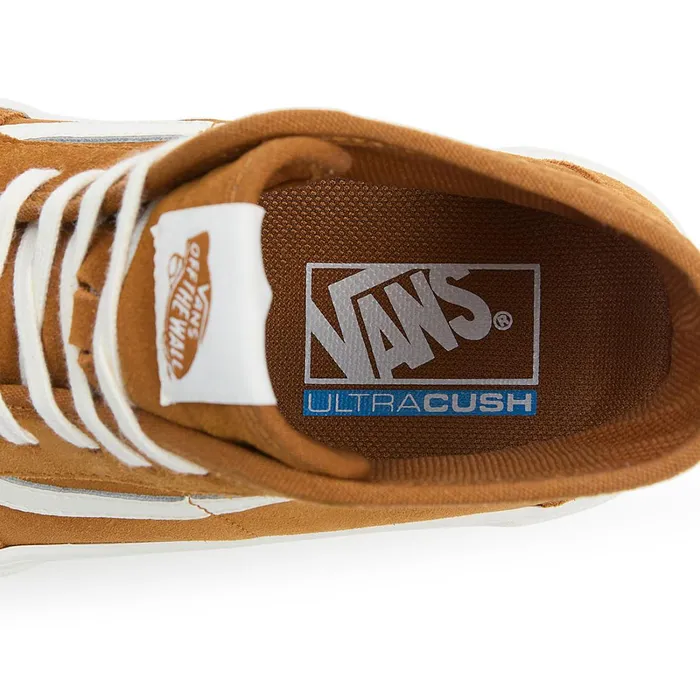 Vans HiTop Shoes Women Sentry Sk8Hi MTE1 Shoes Yellow Beige