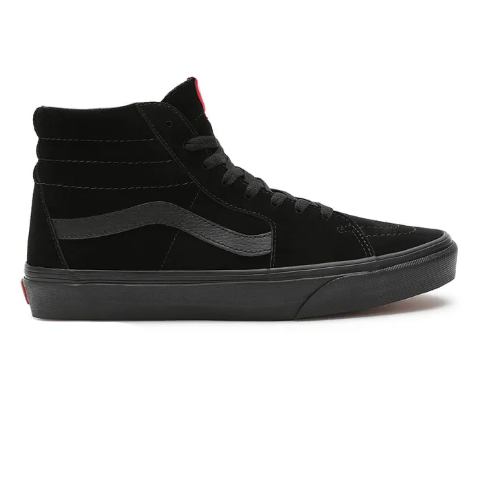 Vans HiTop Shoes Women Suede Sk8Hi Shoes Black