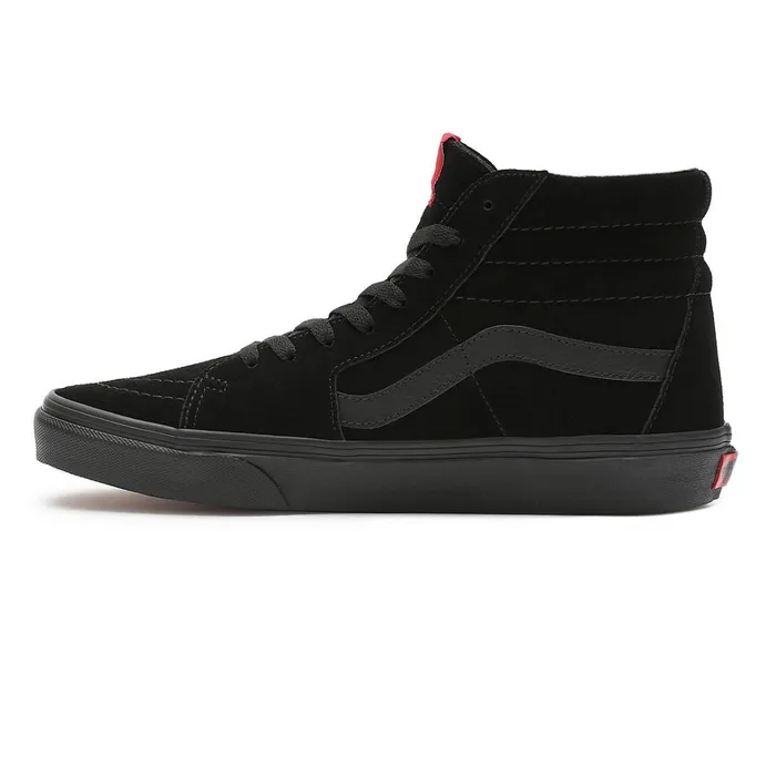 Vans HiTop Shoes Women Suede Sk8Hi Shoes Black
