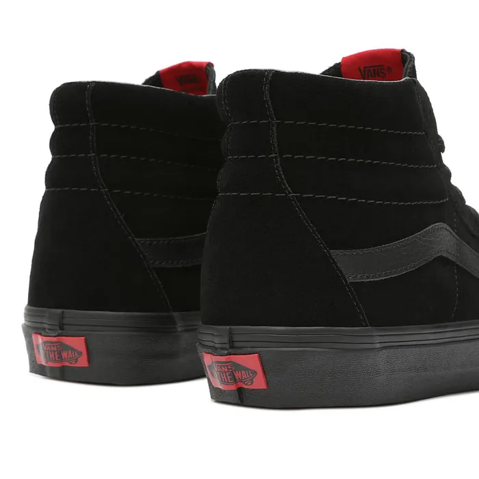 Vans HiTop Shoes Women Suede Sk8Hi Shoes Black