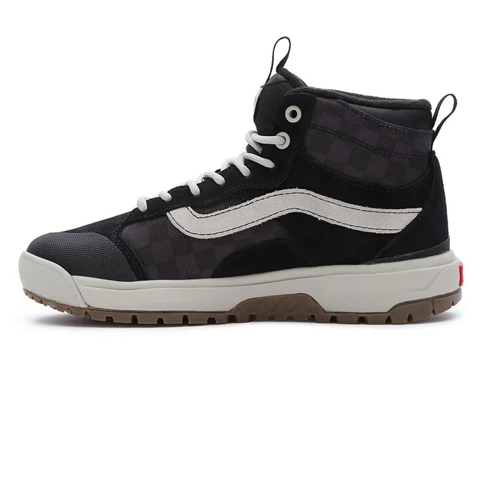 Vans HiTop Shoes Women Tonal Checkerboard UltraRange EXO Hi MTE1 Shoes Black