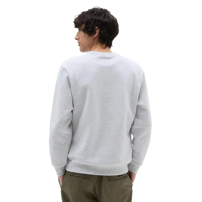 Vans Hoodies and Sweatshirts Men Relaxed Fit Crew Sweatshirt Grey