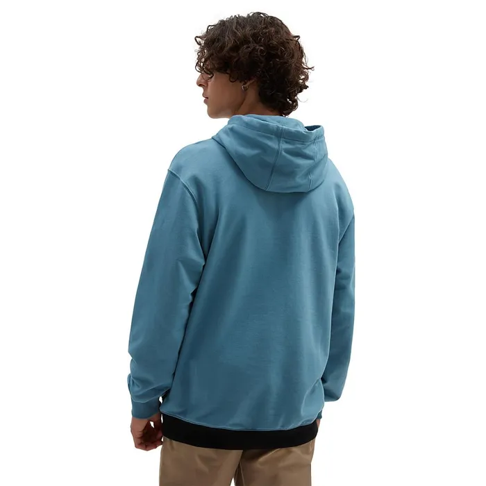 Vans Hoodies and Sweatshirts Men Sidestripe Block Pullover Hoodie Black