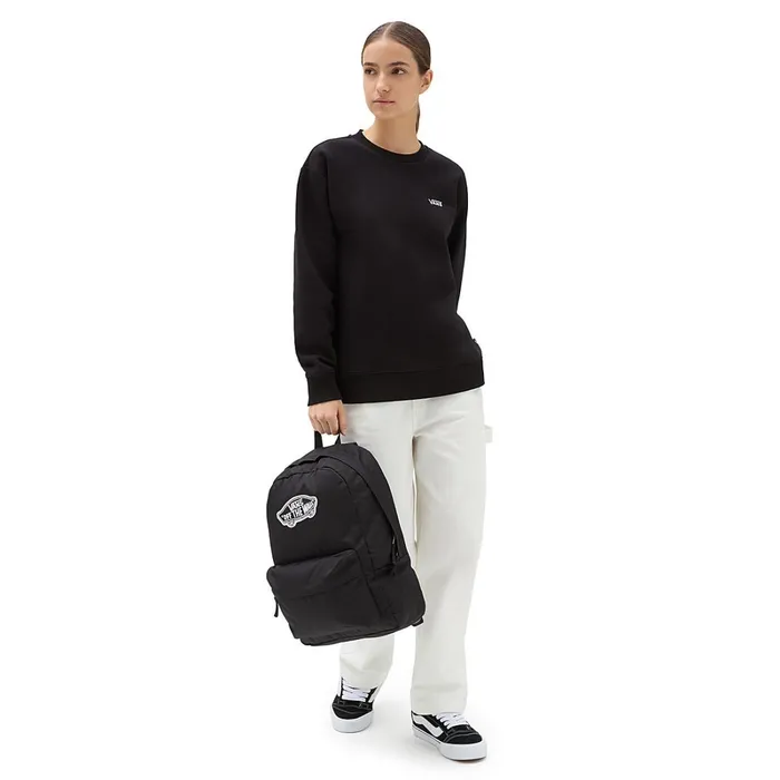 Vans Hoodies and Sweatshirts Women Flying V BFF Crew Sweatshirt Black